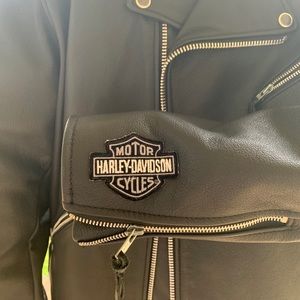 Harley Davidson Black Leather Jacket